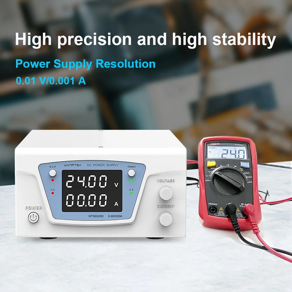 Wanptek RS485/RS232 Lab Progra - đánh giá và giá Programmable Dc Power Supply 60V 10A